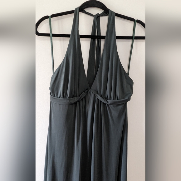 BCBG Max Azria long dress in forest green size M. - Picture 3 of 5